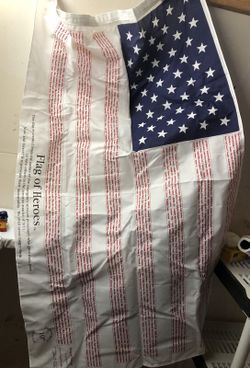 911 flag with all the fallen