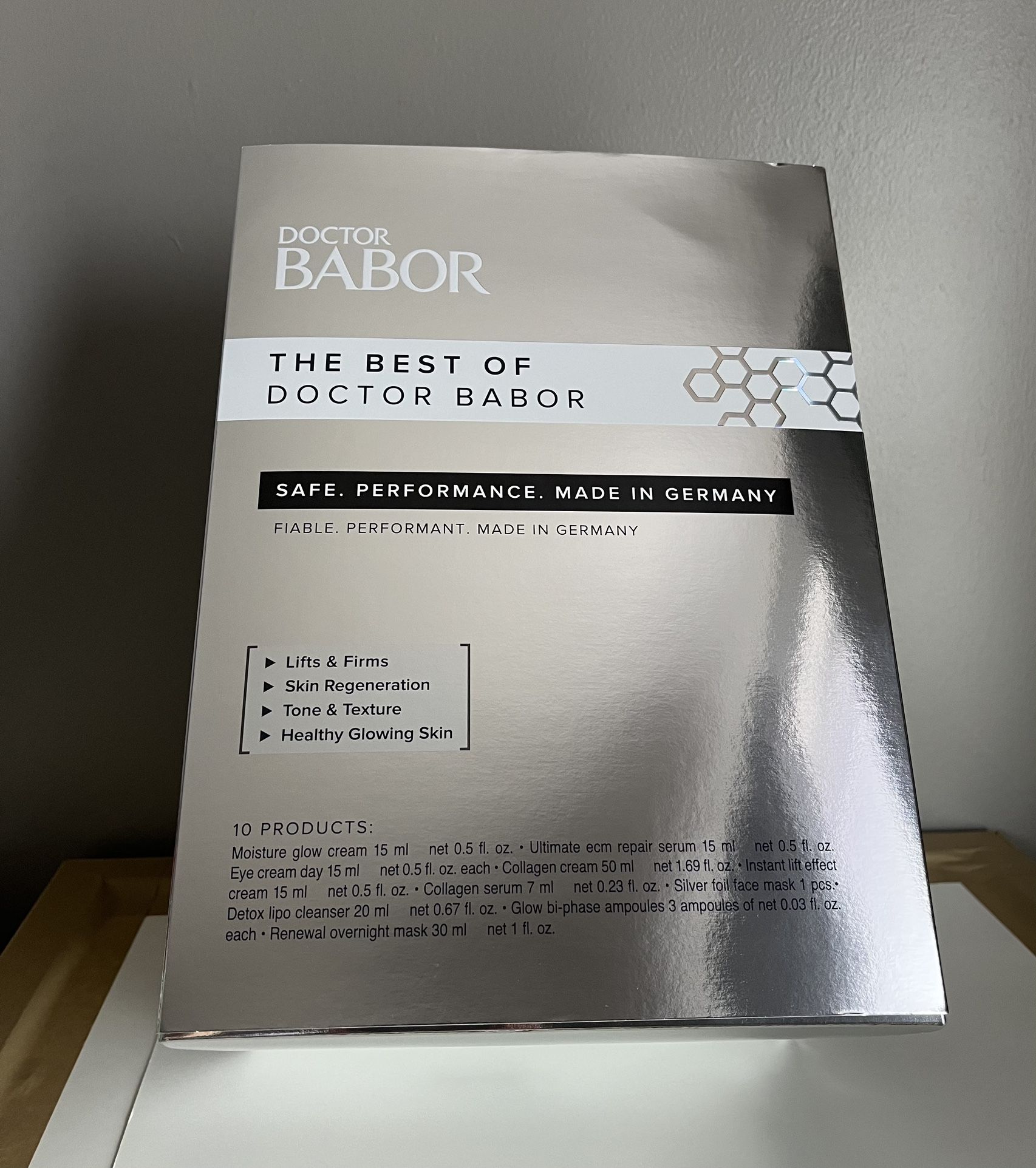 Doctor Babor 10 Beauty Products Gift Box “ The Best Of Doctor Babor”