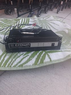 Pro Audio Combo: Crown Com-Tech 400 Amp & Yamaha GQ1031BII 31-Band EQ