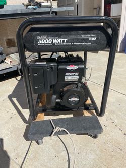 EX-CELL 5000 watt generator