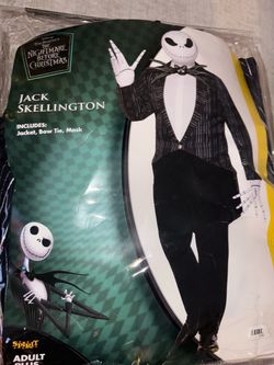 Jack Skellington costume size Large adult