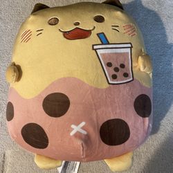 Boba Cat Plushie