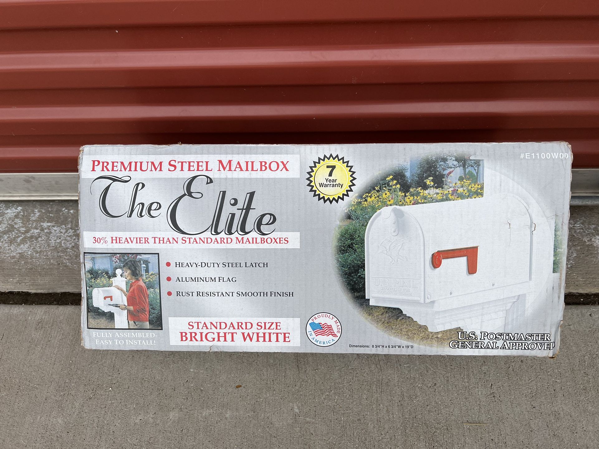 “ The Elite “ Premium Steel Mailbox