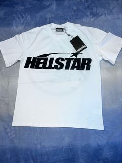 Size small Hellstar Logo Graphic T-Shirt White