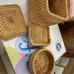 Set of Woven Baskets