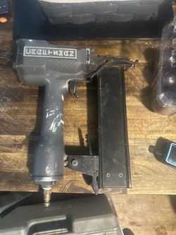 Multiple old nail guns