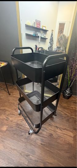 Black Rolling trolley