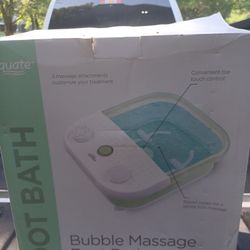 Bubble Massage Foot Bath 