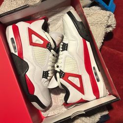 Jordan 4 red cement