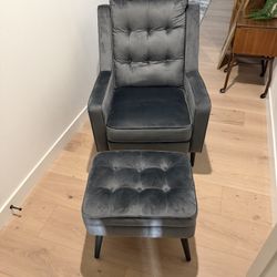 Accent Chairs And Matching Ottomans