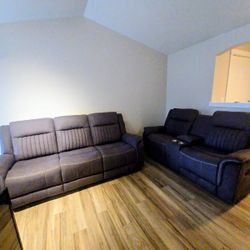 $800 Brand New, Mor Furniture Sofa and Love Seat Set