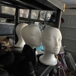 Styrofoam Heads..... For Wigs........yes their Available!
