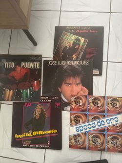 Lot of 5 Latin Vinyl Records