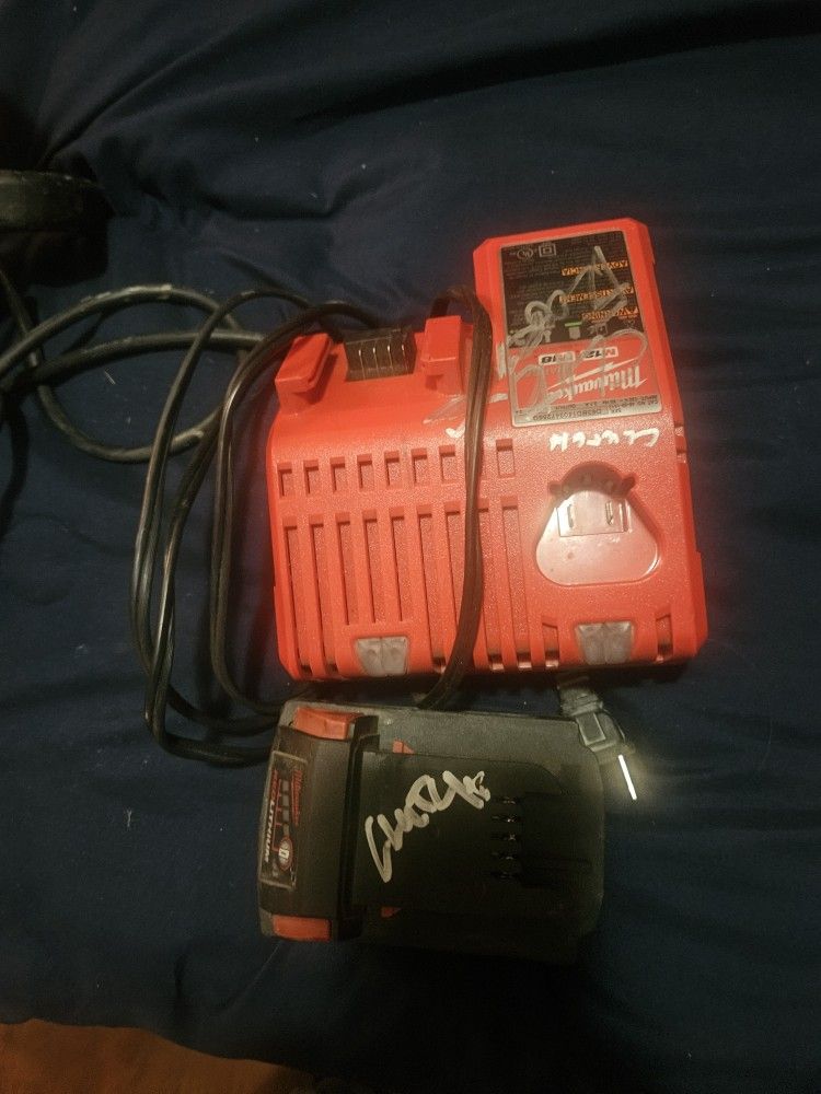 Milwaukee Battery And Charger