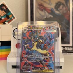 Mega Lucario Pokemon Card