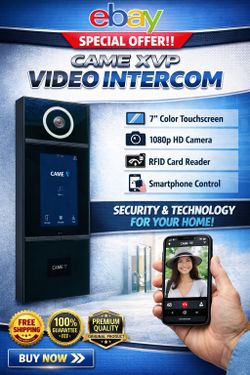 Video Intercom Multi-Tenant 128 Units Remote App Door Control System