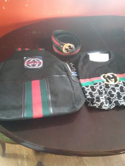 Gucci Bag & Shirt & Belt