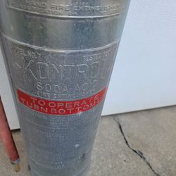 Vintage Fire Extinguisher 