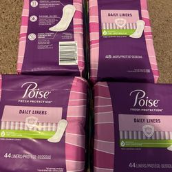 Poise Liners $4 Each