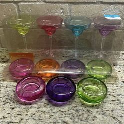 Colorful Decor (Margarita glasses and candle holders)