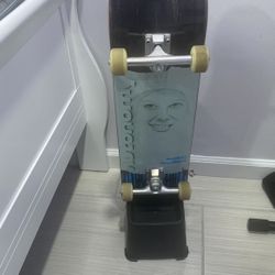 Custom Built Skateboard with Stand