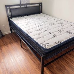 Cama Full Size Nueva En Su Caja Incluye Colchon 