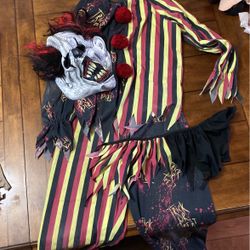 Scary Clown Costume 