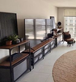 IKEA •FJÄLLBO 3 Piece Entertainment System