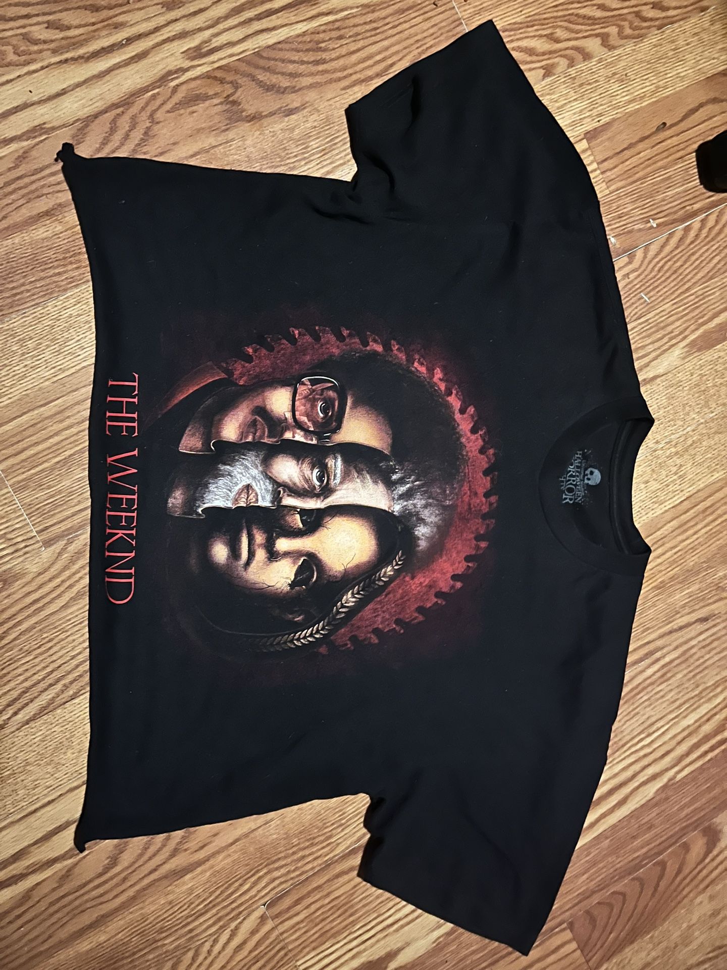 Universal Studios Hollywood  2024 The WEEKND Nightmare Trilogy T-Shirt Large