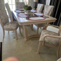 Dining Table With 6 Chairs 