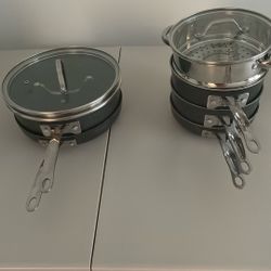 Pots And Pans GraniteStone Diamond  Brand. Ceramic Coated 