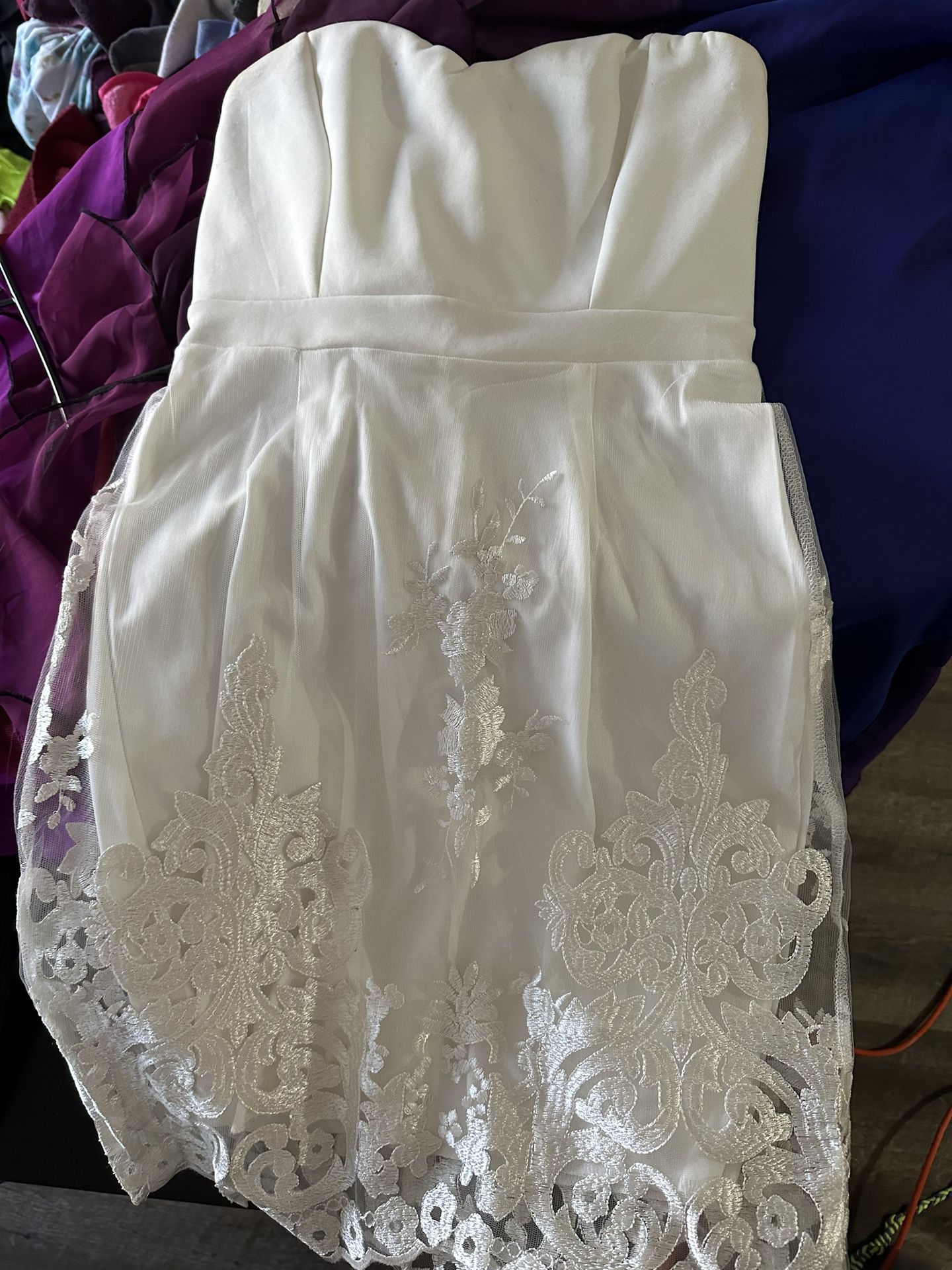 Short White Dress
