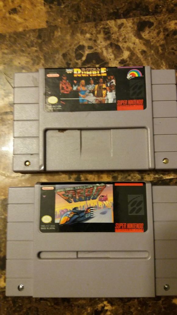 Super Nintendo games