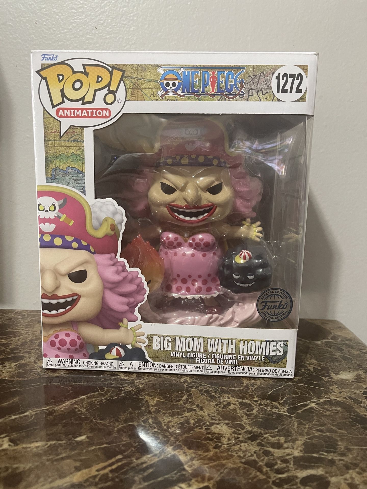Funko Pop Deluxe: One Piece Big Mom with Homies #1272