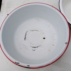 Extra Large Enamelware Bowl Multi Use 