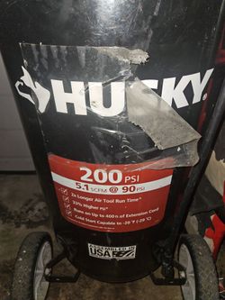 Husky 200 PSI Air compressor