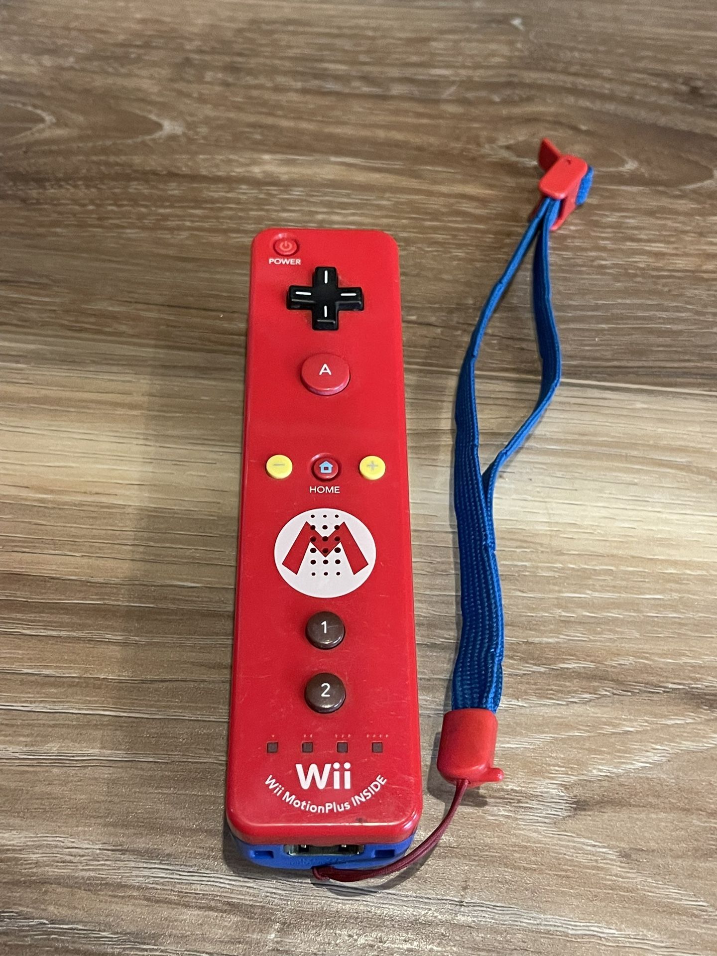 Mario Edition Nintendo Wii Controller