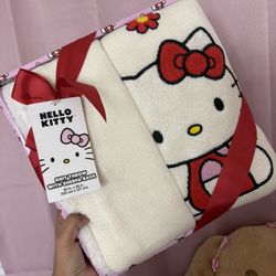 Hello Kitty Knit Throw 