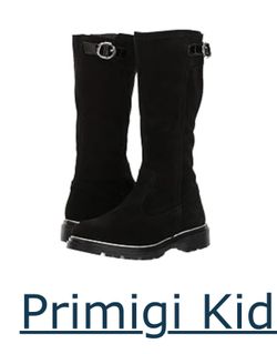 PRIMIGI KIDS Girls Black Tall boots Size 30 (US 12)