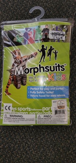 Kids tiger Morphsuit costume