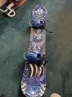 Lib Tech Snowboard W/ bindings
