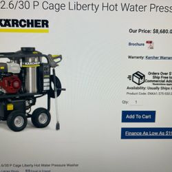 pressure washing machine