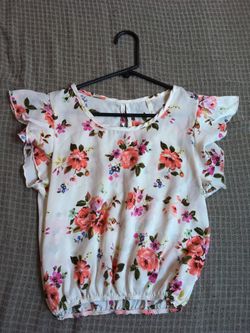 Satin blouse xtra small