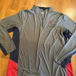 Men’s Ole Miss Rebels Quarter Zip Shipping Available 