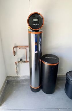 New Puronics Single Tank Softener Alkaline RO Whole House System