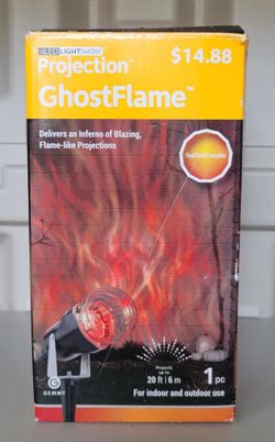 Halloween Ghost Flame Projector