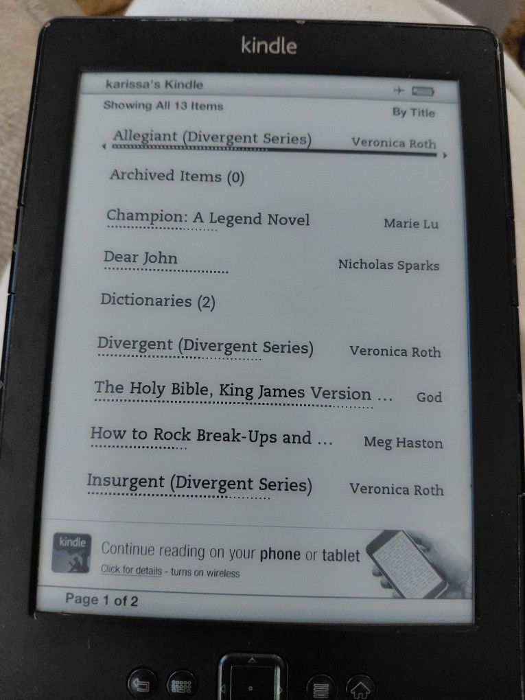 Kindle 4th Gen