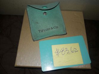 $85. On Tiffany card, selling for $75. Check it out