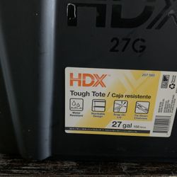 Home Depot And Costco Yellow And Black Storage Bins