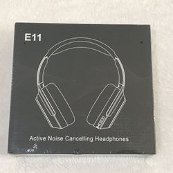 Hybrid active  noise cancelling Headphones wireless with bluetooth